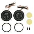 thumbnail image 2 of Car Loudspeaker, High Sensitivity Clear Dome Tweeter Practical Fine Workmanship  For Car, 2 of 8