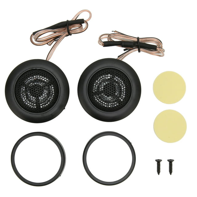 Car Tweeter Speaker,2 Pcs Car Dome Dome Tweeter Car Loudspeaker Tailored for Perfection