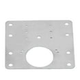 thumbnail image 2 of Plaque de Charnière de Porte, Charnière Plaque de Réparation Charnière Inoxydable Support de Réparation Plaque de Charnière Kit Performance Finement Accordée, 2 of 14
