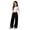 Black, variant on Girls Sweatpants Size 6, Wide Leg Straight Pants Drawstring Youth Joggers Casual Y2k Preppy Clothes Sweat Pants with Pockets Streetwear Back to School Outfits