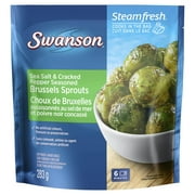 Swanson® Steamfresh® Choux de Bruxelles assaisonnés au sel de mer et poivre noir concassé