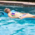 thumbnail image 3 of Texas Recreation Serenity 70" Lounger Pool Float, Flamingo Pink & Marina Blue, 3 of 7