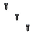 thumbnail image 2 of Sidaley de pantalla de dígitos de coche 3.1A Protección de sobrecorriente portátil Adaptador de carga USB dual para enchufe de encendedor Negro 3piezas, 2 of 6