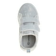thumbnail image 6 of Laura Ashley Girls Hook And Loop Sneakers (Toddler Little Girls), White Glitter, 7, 6 of 7
