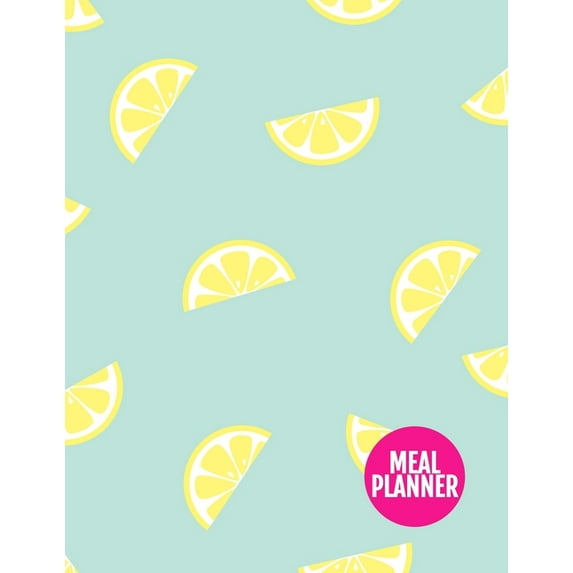 Meal Planner: Cute 52 Weeks Pages for Tracking and Planning your Meals, Grocery Shopping List, Food Planner Prep Book - Large 8.5 x