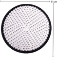 thumbnail image 3 of Zshan Set of 2 Sink Strainer - Shower Filter - Drain Cover - Hair Catcher for Shower - Shower Hair Trap - Drain Unblocker - Round Metal - Shower Accessory Sink Drainer, 3 of 5