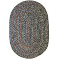 thumbnail image 2 of Rhody Rug Sophia Braided Indoor-Outdoor Rug, Graphite Gray, Oval, 2 x 8 ft., Reversible, 2 of 3