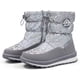 thumbnail image 2 of K KomForme Botas de nieve para niños y niñas, botas de invierno para exteriores, impermeables con forro de piel (niños pequeños/niños grandes), 2 of 4