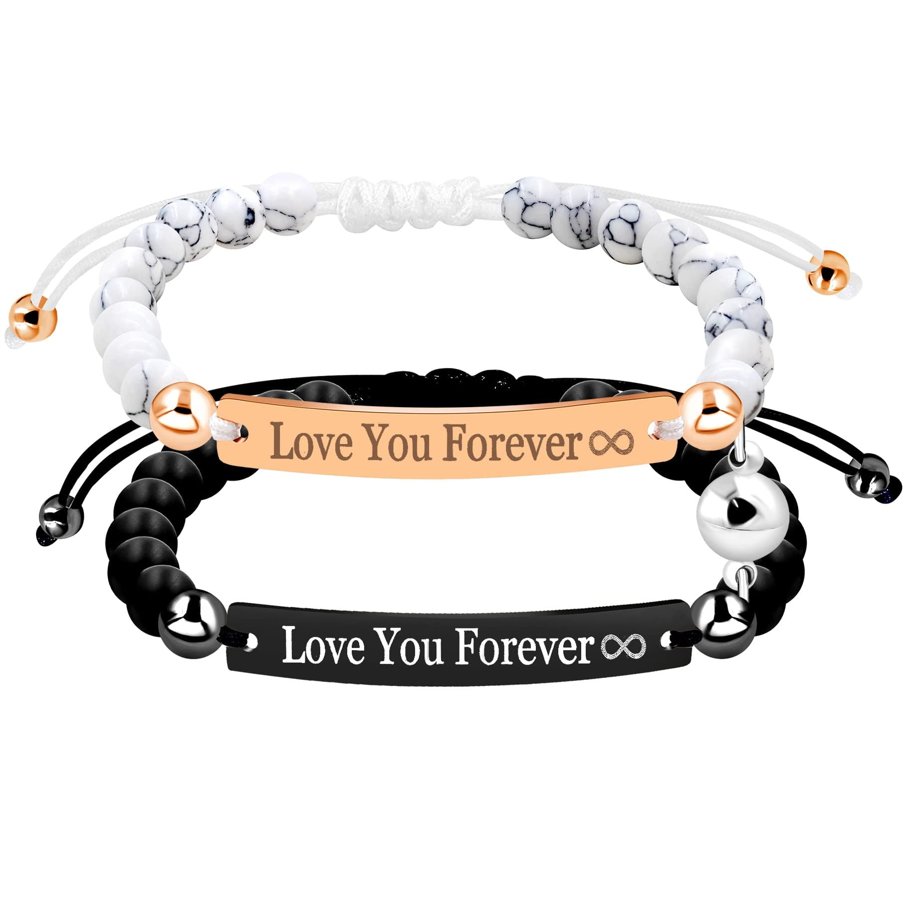 2 I fcking ❤️ love you friendship bracelets couple bracelets