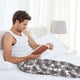 thumbnail image 5 of Balery Turtle Pantalones de pijama para hombre, pijama ultraligero, pantalón de descanso-Small, 5 of 6
