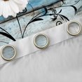 thumbnail image 4 of Manfei Cute Flower Daisy Curtains Pack of 2 (42x84 Each),Old Barn Door Curtains Blackout,White Blue Bedroom Curtains For Girls,Breathable Home Decor, 4 of 6