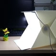 thumbnail image 4 of Portable Folding Lightbox Photography Studio Softbox LED Light Soft photography studio Lightbox Box Tent Kit for Camera Photo Background, 4 of 5