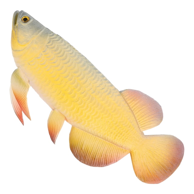 Shisuyan Fake Fish Realistic Fish Toy Artificial Fish Model Small Lifelike Animals Food Ornaments For Kitchen Home Display Decoration Film Photo Props