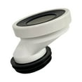 thumbnail image 1 of Offset Toilet Flange Connector Tub Drain System Tub Waste Waste Drain System Extension Adapter PVC Shift 5cm, 1 of 8