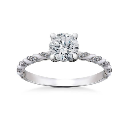 1/6 ct Diamond Mia Engagement Ring Setting (Best Selling Diamond Rings)