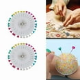 thumbnail image 2 of Colored Head Quilting Pins for Dressmaker Sewing Jewelry Wedding Decoration, 2 of 20