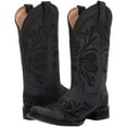 thumbnail image 3 of CORRAL Adult Female Embroidery Square Toe Boots, Color: Black, Size: 10.5, Width: M (L5464-M-10.5), 3 of 5