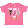 thumbnail image 3 of Inktastic 2nd Birthday Cute Owl 2 Year Old Girls Toddler T-Shirt, 3 of 5