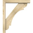 thumbnail image 3 of Ekena Millwork 4"W x 20"D x 24"H Olympic Block Rough Sawn Bracket w/ Offset Brace, Douglas Fir, 3 of 25