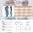 thumbnail image 3 of Fsqjgq Womens Summer Dresses Midi Dresses for Women Party Dress Fairy Dress Woman Lady's Casual Denim Pocket Dress: Comfortable Stylish for Everyday Wear Boho Vacation Dresses Smocked Tiered Midi 3XL, 3 of 7