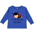 thumbnail image 3 of Inktastic Loved by My Memaw Grandchild Girls Long Sleeve Toddler T-Shirt, 3 of 5