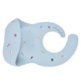 thumbnail image 4 of Baberos de silicona unisex para niños pequeños Baberos para bebés Recogedor de alimentos ajustable para bebés de 1 a 3 años, 4 of 14