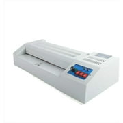 OUKANING LED OUKANING Hot & Cold Roll Laminator Machine, Laminating Machine Rollers System for A3 A4 Paper Document Photo, Quick Warm-Up