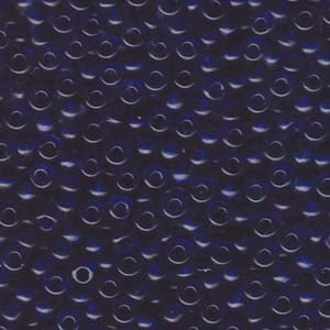 Transparent Cobalt Miyuki Seed Beads 6/0 6-9151-TB