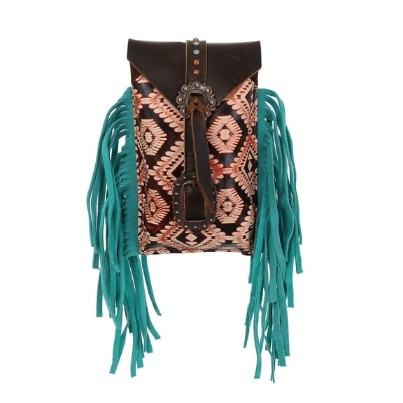 Showman High Plains Rear Cinch Saddle Bag