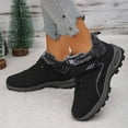 thumbnail image 5 of Gyexs Womens Snow Boots Size 9, Winter Shoes Women Work, Static Dissipative, Speed Laces, Cold Weather & Shearling, Cap Toe, Sportswear, Black, Size 8, 5 of 8