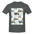 thumbnail image 4 of Bingfone Tractor And Dumper Men'S Loose Fit Short-Sleeve Pocket T-Shirt, 4 of 7