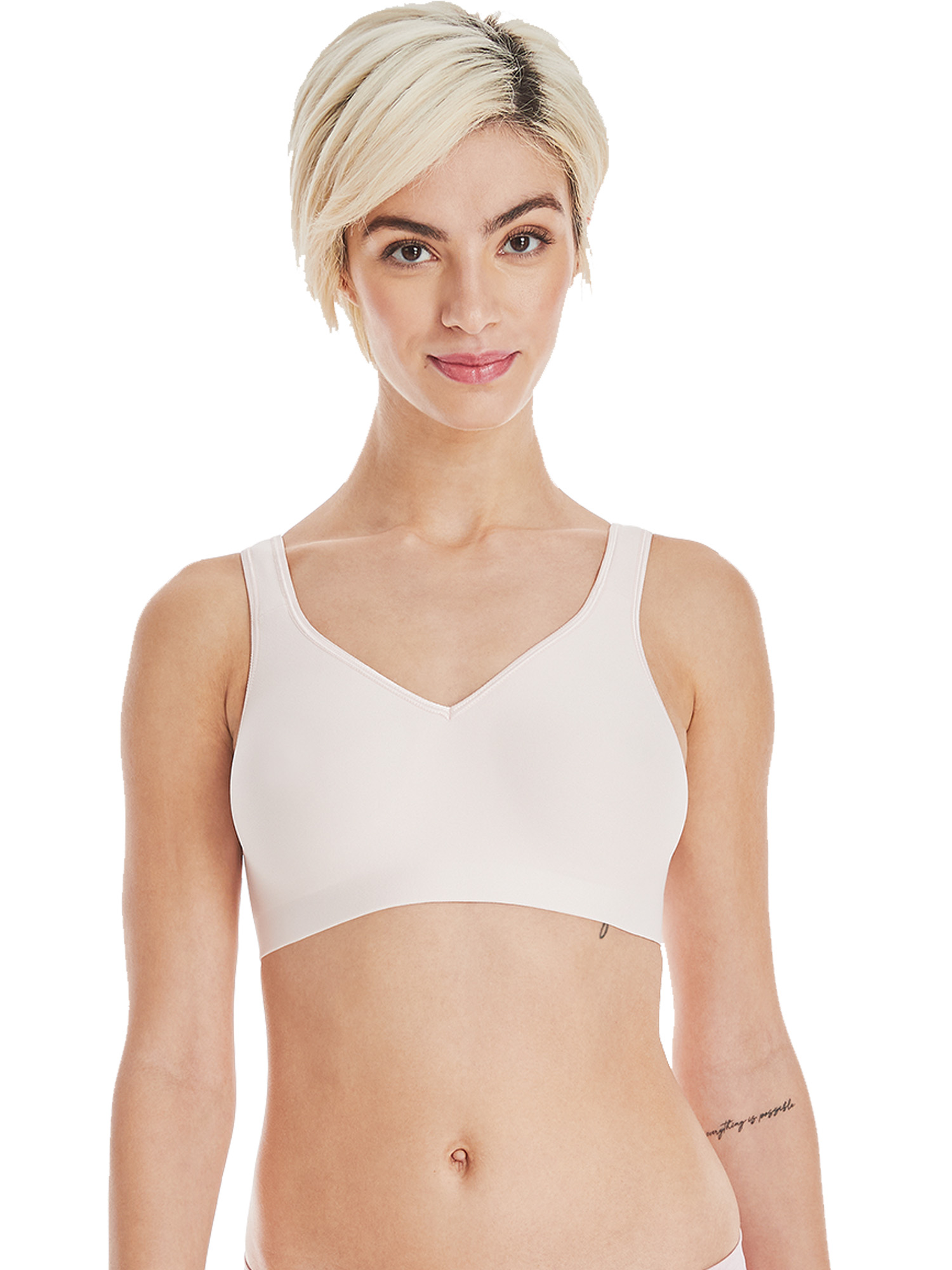 Hanes Signature Women’s Comfort Evolution Wireless Bra, W796 - Walmart.com