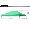 thumbnail image 3 of Toldo ABCCANOPY de 10 x 15 pies, color verde Kelly, impermeable, 3 of 6