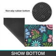 thumbnail image 6 of Pioneer Flower Floral Print Pattern Kitchen Rugs Sets Of 2,Anti Fatigue Kitchen Mat Rugs Non Slip Washable,Decorative Kitchen Floor Mats for Kitchen,Sink,Laundry,17"x30"+17"x47", 6 of 7