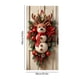 thumbnail image 3 of Adornos navideños, adornos navideños, regalos navideños, cubierta de puerta navideña, decoración navideña, cubierta de puerta, ambiente de fiesta navideña, tela de fondo, cubierta de puerta de poliést, 3 of 6