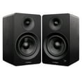 thumbnail image 1 of Fluance Ai61 Powered 2-Way 2.0 Stereo Bookshelf Speakers with 6.5" Drivers, 120W Amplifier for Turntable, TV, PC and Bluetooth 5 Wireless Music Streaming - RCA, Optical, USB & Sub Out (Black Ash), 1 of 8