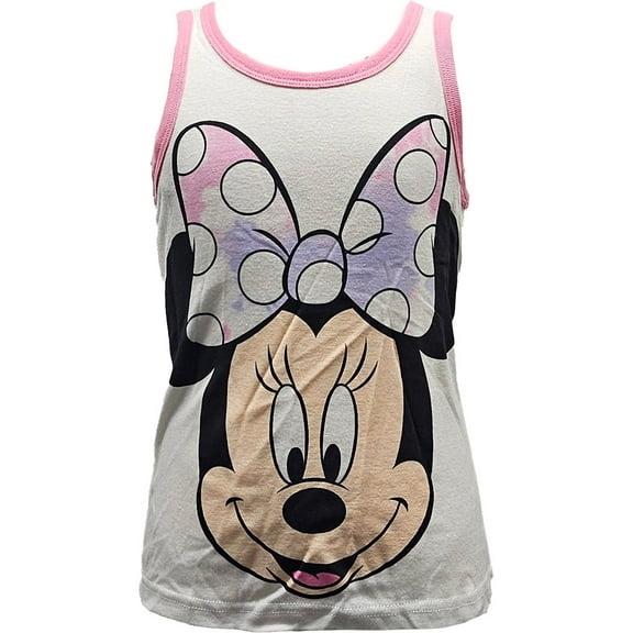 Disney Minnie Mouse Youth Tank Top, XS-XL (Girl's)
