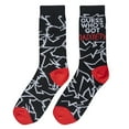 thumbnail image 5 of Cool Socks Novelty Crew Socks Women's Anxiety, Graphic Print, Large, 5 of 6