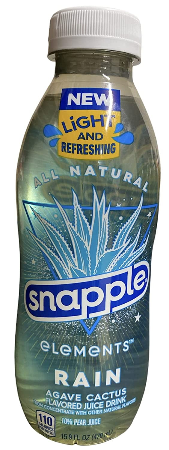 Snapple Elements Rain Agave Cactus Juice Drink