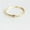 H307 Gold, variant on Modern Anniversary Promise Ring Ladies Gift for Wife Shiny High Quality AAA Zircon CZ Ring Elegant Gift Comes in Elegant Box