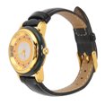 thumbnail image 1 of Reloj de pulsera para mujer ANGGREK vintage Cuero de PU correa negra movimiento de cuarzo patrones de animales, 1 of 8