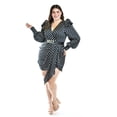thumbnail image 1 of Vestido de lunares Roman Fashion 2061 Negro Talla 40, 1 of 7