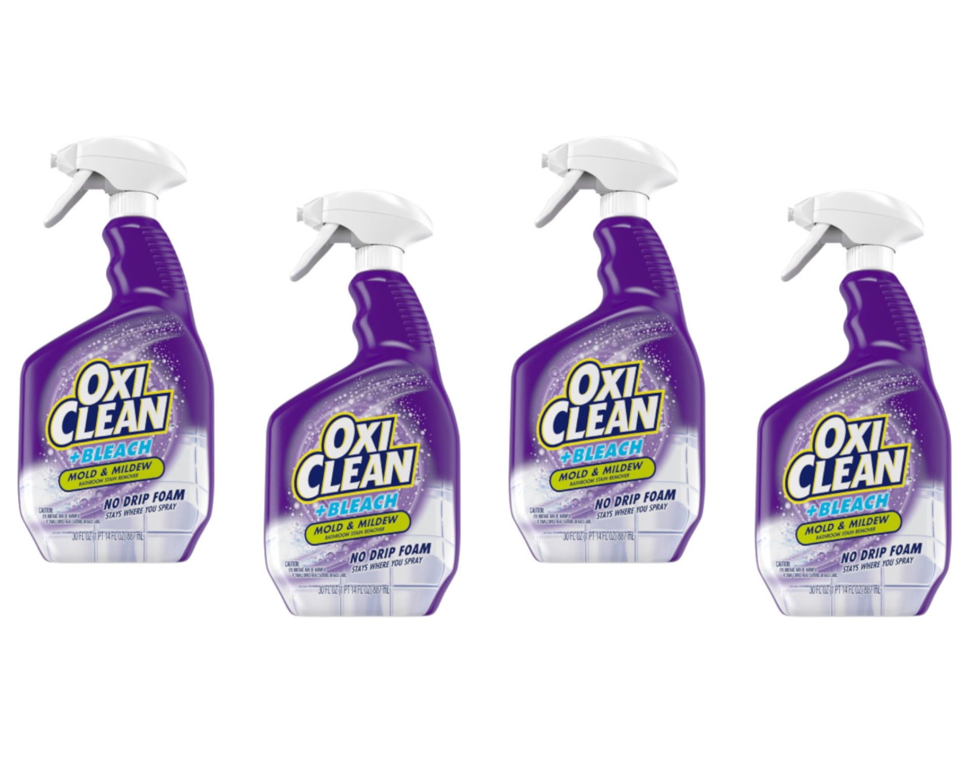 OxiClean plus Bleach, No Drip Foam, Mold & Mildew Bathroom Stain