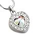 thumbnail image 3 of SoulBreezeCollection Valentines Day Heart Pendant Necklace Charm (Clear), 3 of 4