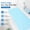 Blue (Translucent), variant on Non Slip Bath Tub and Shower Mat, 40 x 16 Inch Extra Long Bathtub Mat with Suction Cups, Machine Washable Bathroom Floor Mat with Drain Holes, Clear