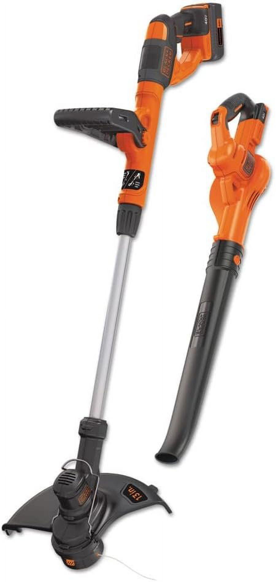BLACK DECKER Brandclub BLACK DECKER 40V Max Cordless Sweeper String Trimmer Combo Kit LCC340C