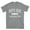 Graphite Heather, variant on North Bend Washington Classic Established Men's Cotton T-Shirt
