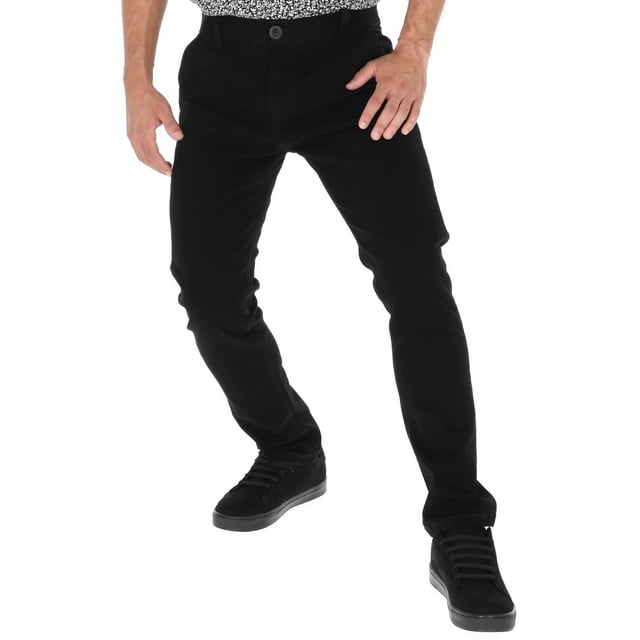 PANTALON CASUAL GABARDINA STRETCH PARA CABALLERO MODA CASUAL TALLA 36