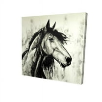16 x 16 in. Spirit Horse-Print on Canvas