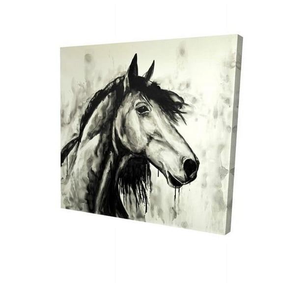 16 x 16 in. Spirit Horse-Print on Canvas